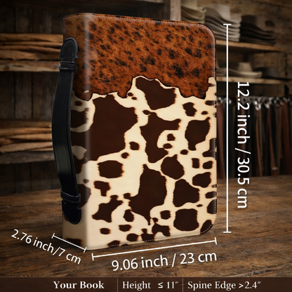 Rodeo Scripture - Western Cowhide Bible Covers